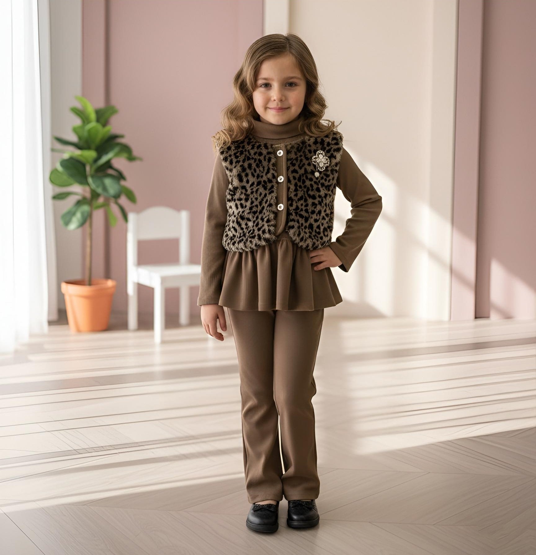 Imported Fur with Knitted Corduroy 3PCS✨❄️